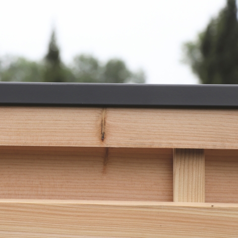 Sichtschutzzaun Toledo L&auml;rche-Douglasie 90x180cm