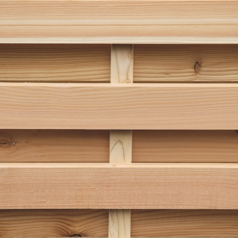 Sichtschutzzaun Toledo L&auml;rche-Douglasie 90x180cm