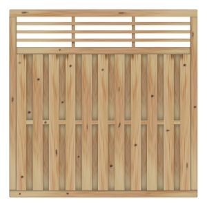 Sichtschutzzaun Locarno L&auml;rche-Douglasie 180x180cm