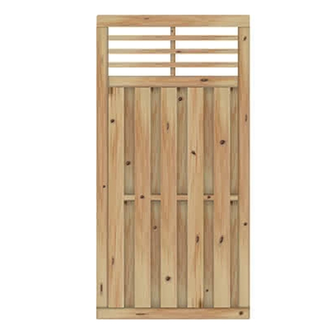 Sichtschutzzaun Locarno L&auml;rche-Douglasie 90x180cm