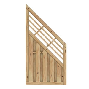 Sichtschutzzaun Locarno L&auml;rche-Douglasie 90x180-90cm