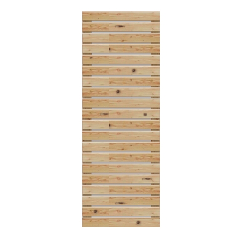 Sichtschutzzaun Rhombus L&auml;rche-Douglasie, 20 Leisten 60x180cm