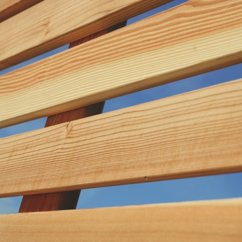 Sichtschutzzaun Rhombus L&auml;rche-Douglasie, 20 Leisten 60x180cm