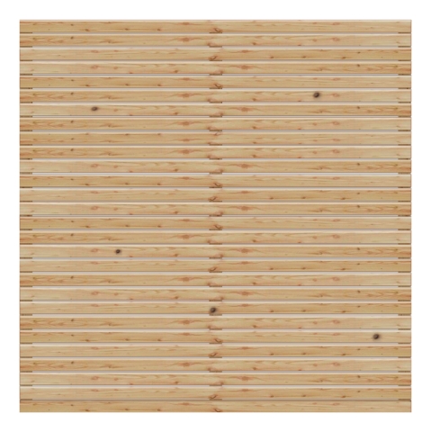 Sichtschutzzaun Rhombus L&auml;rche-Douglasie, 28 Leisten 180x180cm