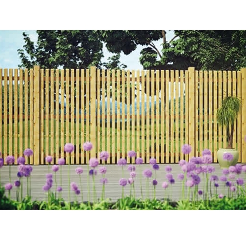 Lattenzaun L&auml;rche 90x180cm