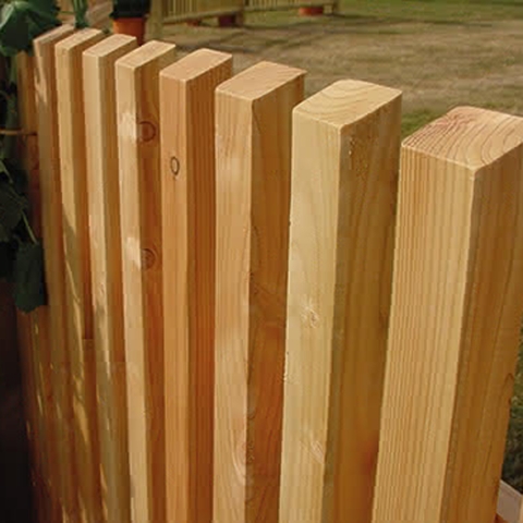 Vorgartenzaun L&auml;rche 200x100cm