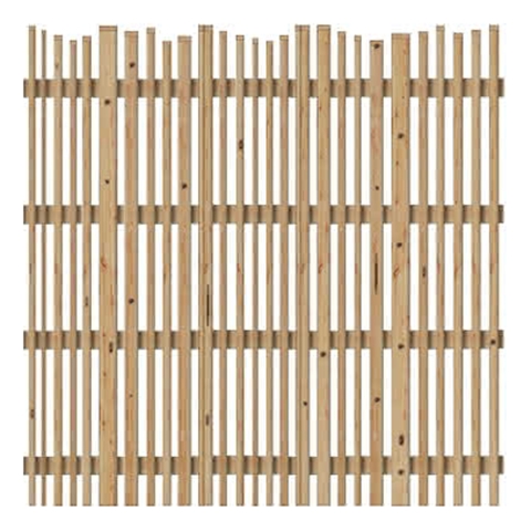 Lattenzaun Vario L&auml;rche-Douglasie 180x180cm