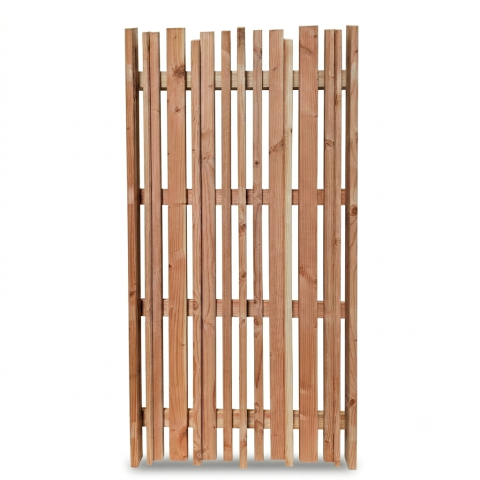 Lattenzaun Vario L?rche-Douglasie natur 90x180cm