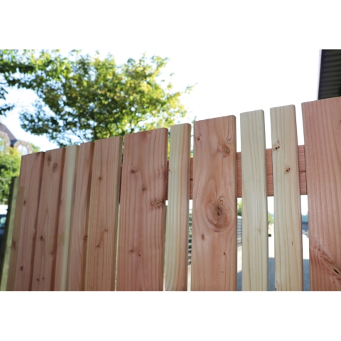 Sichtschutzzaun Siena L&auml;rche-Douglasie 180x180cm