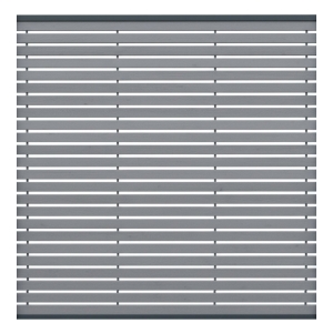 Sichtschutzzaun Nizza Fichte Granit 180x180 Bausatz (4-teilig)