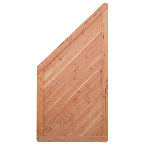 Sichtschutzzaun Lugano L?rche-Douglasie 90x180-90cm