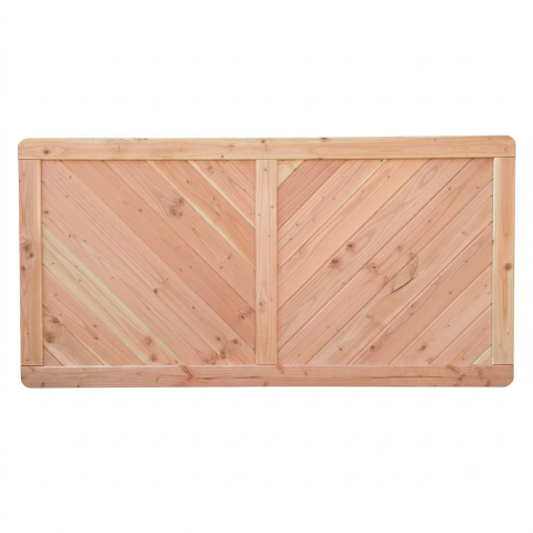 Vorgartenzaun Lugano L?rche-Douglasie 180x90cm