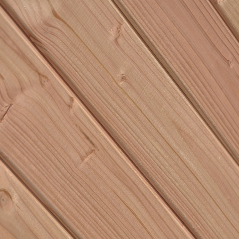 Sichtschutzzaun Lugano L&auml;rche-Douglasie 180x180cm mit Rankgitter