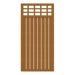 Dichtzaun Como braun 1321 89x178cm