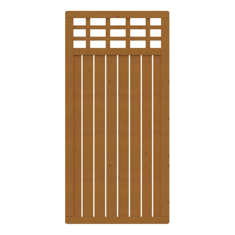 Dichtzaun Como braun 1321 89x178cm