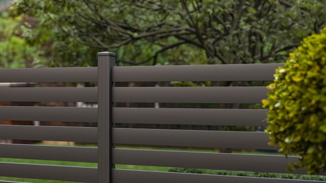 GroJaLumino Edge Steckzaun-Set 180x180cm anthrazit