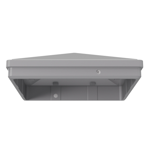 GroJa Premium-Pfostenkappe 7x7cm - Silbergrau