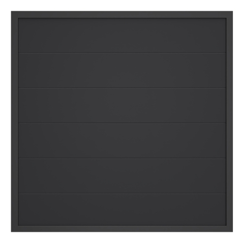 GroJa BasicLine Nova Anthrazitgrau 180x180cm