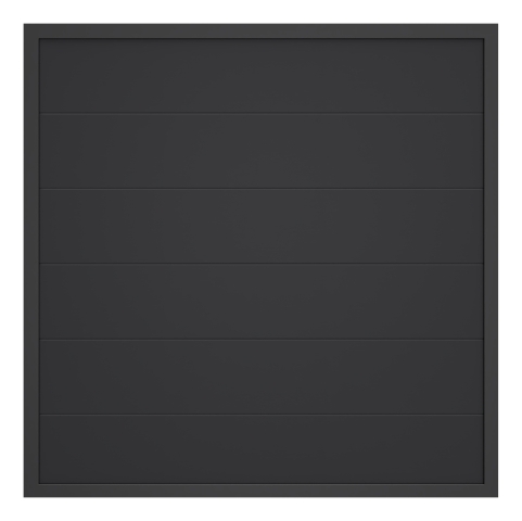 GroJa BasicLine Nova Anthrazitgrau Sonderma&szlig; Breite 30-180 cm H&ouml;he 180 cm