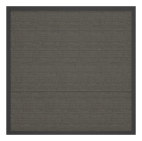 GroJa BasicLine Nova Grey Ash Cut-anthrazit 180x180cm