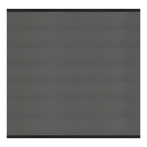 Osmo Multi Fence Elegance B Grundelement 180x180 cm Hellgrau Leiste Anthrazit