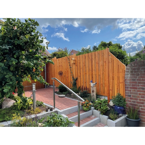 Sichtschutzzaun Catania L&auml;rche-Douglasie 90x180cm