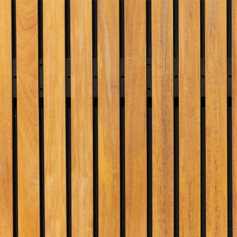 Elephant Hartholz Gartent&uuml;r Stripes Black 100x180cm ohne Schlo&szlig;fr&auml;sung