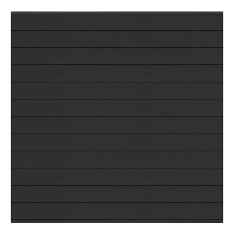 Elephant Steckzaun Fusion WPC anthrazit, Leiste anthrazit 180x174cm