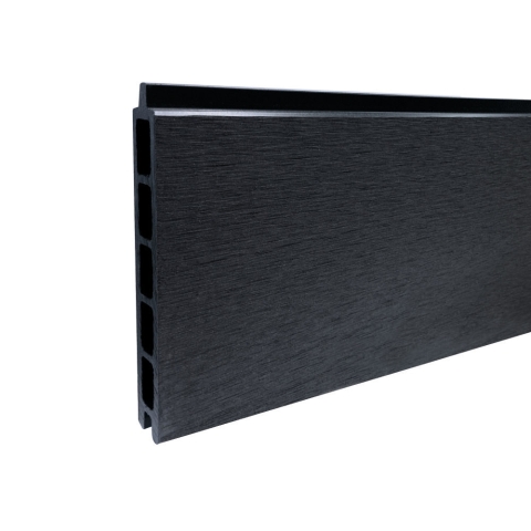 Elephant Steckzaun Fusion WPC anthrazit, Leiste anthrazit 180x174cm