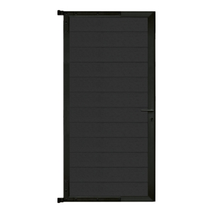 Elephant Zauntor Fusion WPC anthrazit, Rahmen anthrazit 100x174cm inkl. Beschlag