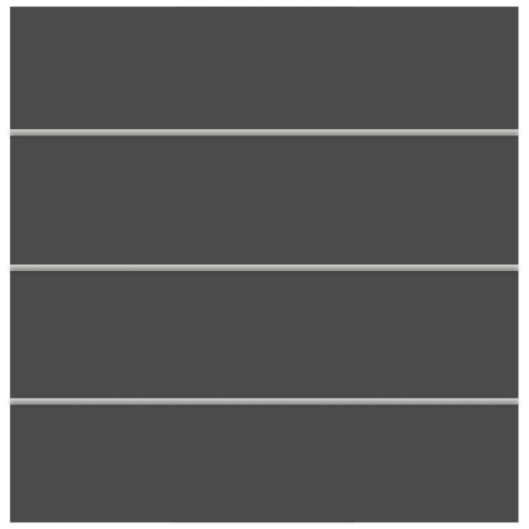 System Board XL Zaunfeld-Set schiefer 2800 178x180cm