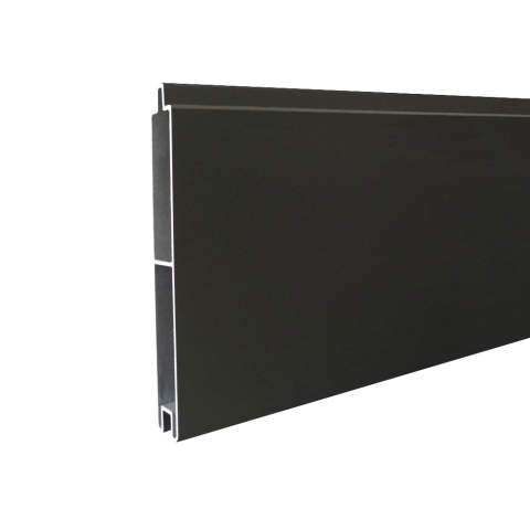 Elephant Aluminium Steckzaun Fusion 200 anthrazit, Leiste anthrazit 180x188cm