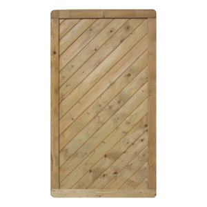 Diagonaltor Trentino 100x180cm geschlossen Fichte kdi gr&uuml;n