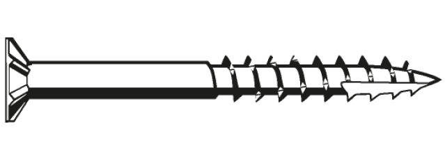 Universalschraube Magnodur 3,5x35 mm 500er Set