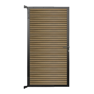 Elephant Triple Rhombus Tor WPC Eiche 90x174cm inkl. Beschlag