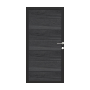 Osmo Multi Fence Co-Extrusion Greystone Tor 89x178 Rahmen Anthrazit inkl. Beschlag