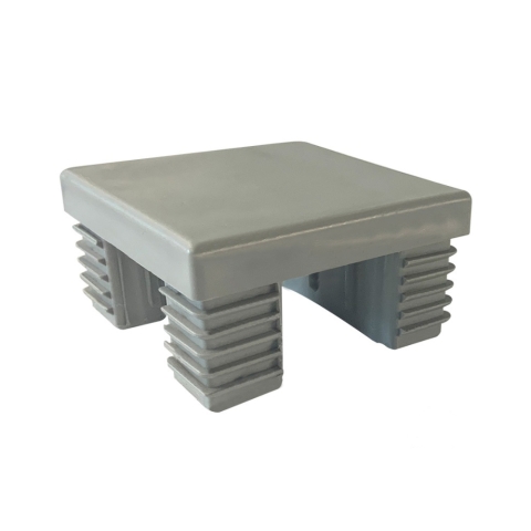 Elephant Pfostenkappe grau f&uuml;r Modular Pfosten 68x68 mm