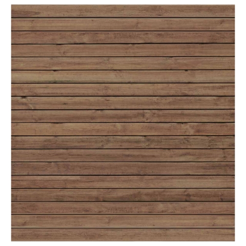 Selbstbauzaun Gardo XL DIY Kiefer KDI Braun 180x194 cm