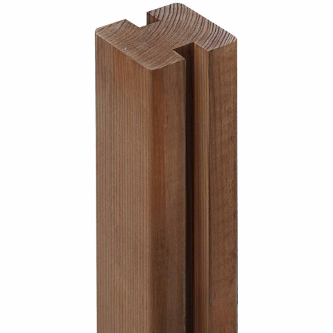 Gardo XL Verbindungspfosten Kiefer Kdi braun 200cm<br>9,0x9,0cm