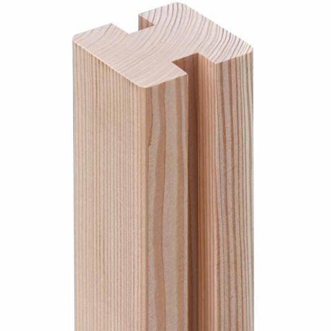 Gardo XL Verbindungspfosten L&auml;rche natur 200cm - 9,0x9,0cm