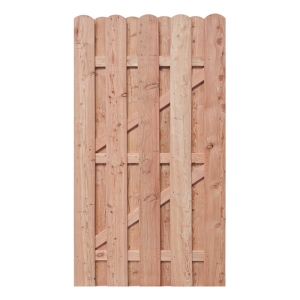 Bohlentor L&auml;rche unbehandelt gerade 100x180cm ohne Beschlag