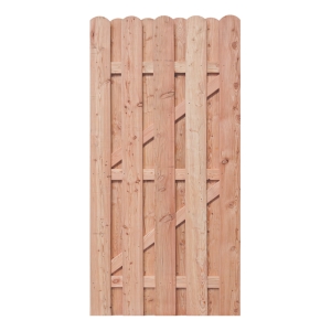 Bohlentor L&auml;rche HOCH unbehandelt gerade 100x200cm ohne Beschlag