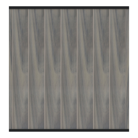 Flex Fence Grundelement Silvergey 180x188 cm