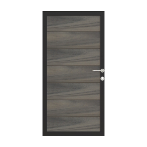 Osmo Multi Fence Co-Extrusion Silvergrey Einzeltor Sonderma&szlig;