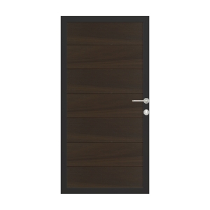 Osmo Multi Fence Co-Extrusion Walnut Einzeltor Sonderma&szlig;