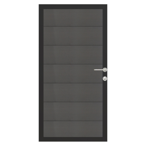 Osmo Multi Fence Elegance B Hellgrau Einzeltor Sonderma&szlig;