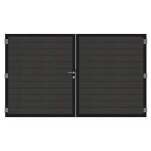 Osmo Multi Fence Anthrazit Doppeltor Sonderma&szlig;