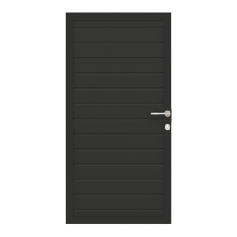 Osmo Alu Fence Anthrazit Einzeltor Sonderma&szlig;