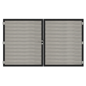 Osmo Multi Fence Cube Co-Extrusion Silvergrey Doppeltor Sonderma&szlig;