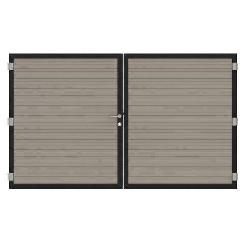 Osmo Multi Fence Cube Co-Extrusion Lightbrown Doppeltor Sonderma&szlig;